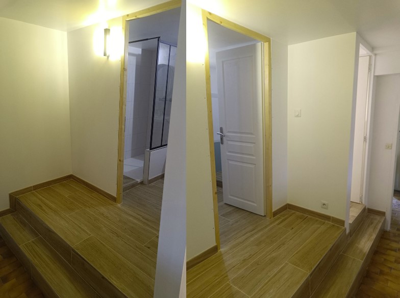 Rénovation complète d'une salle de bain - après