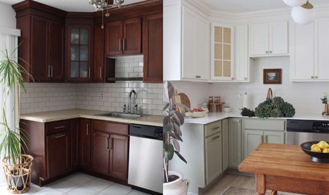 rénovation de cuisine peinture