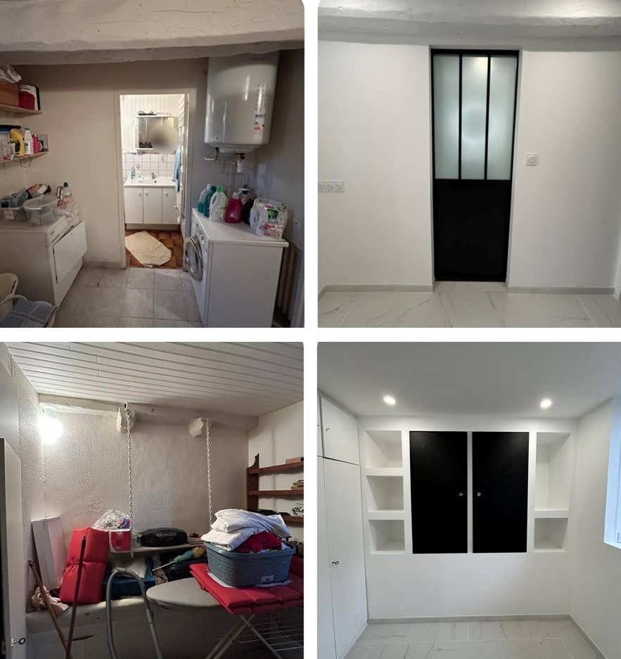 rénovation intérieure placo et peinture