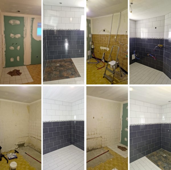 Création complète d'une salle de bain