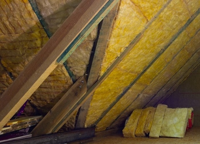 isolation des combles avec laine de verre